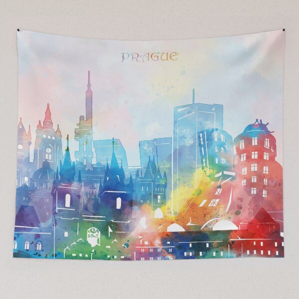 Item preview, prague skyline designed and sold by BekimART2.