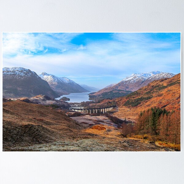 Item preview, Glenfinnan Viaduct and Loch Shiel designed and sold by ScotLandscapes.
