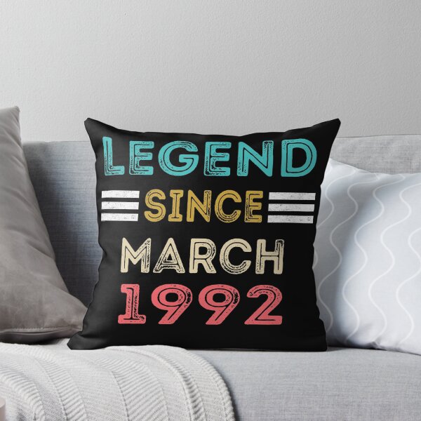 Item preview,  Retro Vintage Legend Since March 1992 Birthday Gift designed and sold by meedTee.