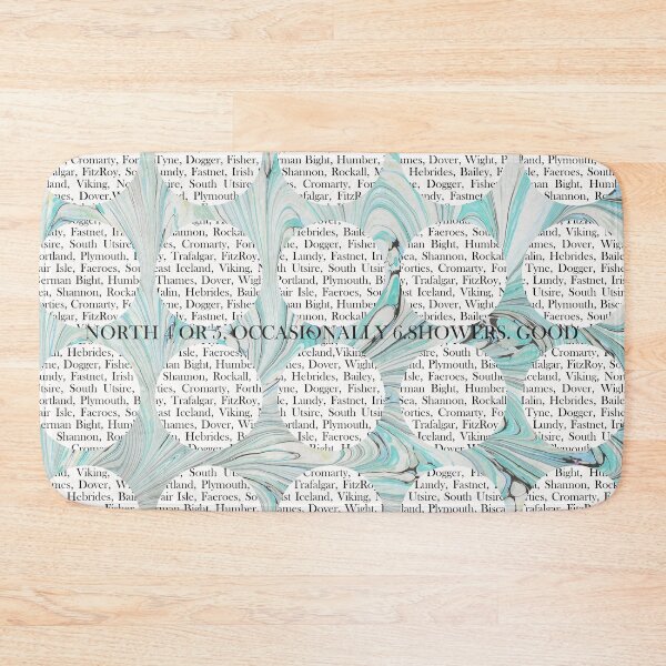 Item preview, The Shipping Forecast designed and sold by MarbleCloud.