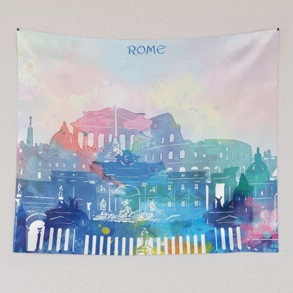 Item preview, rome skyline designed and sold by BekimART2.