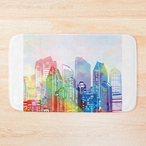 Item preview, san diego skyline designed and sold by BekimART2.