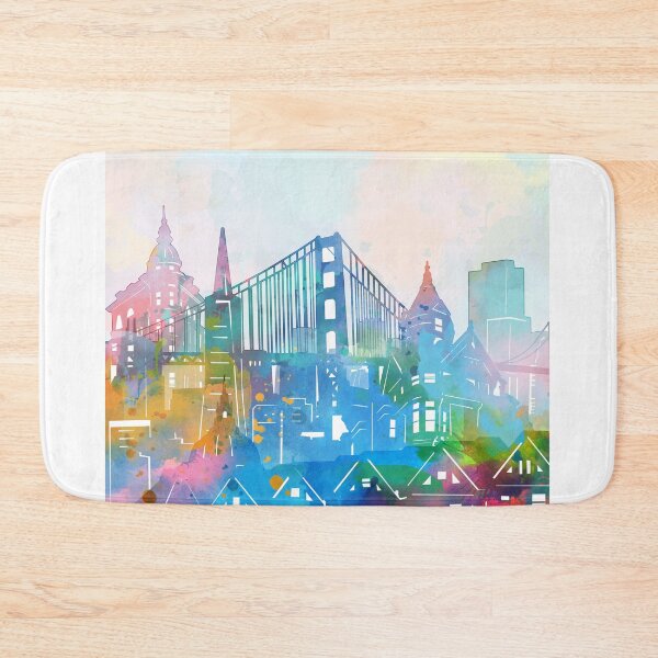 Item preview, san francisco skyline designed and sold by BekimART2.