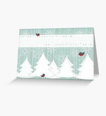 xmas card Greeting Card