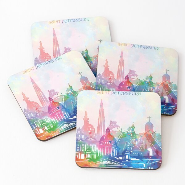 Item preview, st petersburg skyline designed and sold by BekimART2.