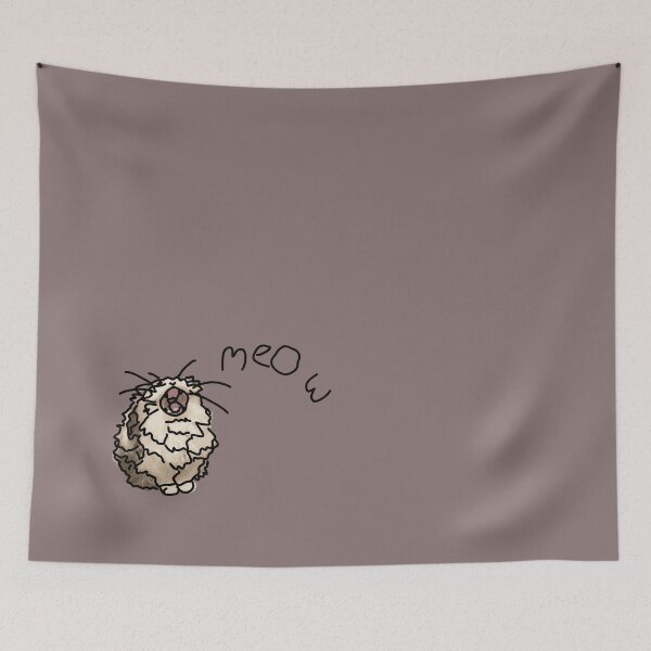 Item preview, 'Meow' by Stringer Things designed and sold by stringerthings.