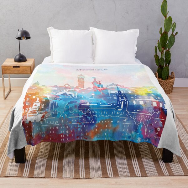 Item preview, stockholm skyline designed and sold by BekimART2.