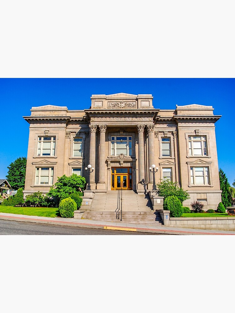 "Wasco County (Oregon) Court House" Canvas Print for Sale by mtbearded1
