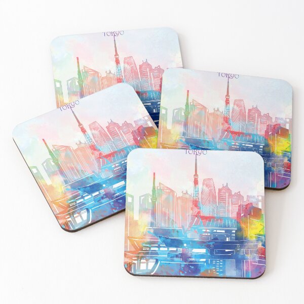 Item preview, tokyo skyline designed and sold by BekimART2.