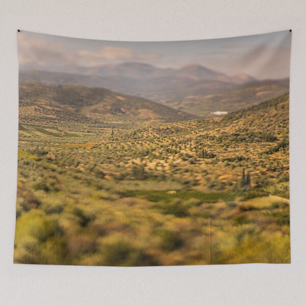 Item preview, Tilt-Shift Photography Of Greek Countryside designed and sold by KensLensDesigns.