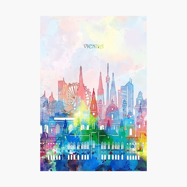 Item preview, vienna skyline designed and sold by BekimART2.