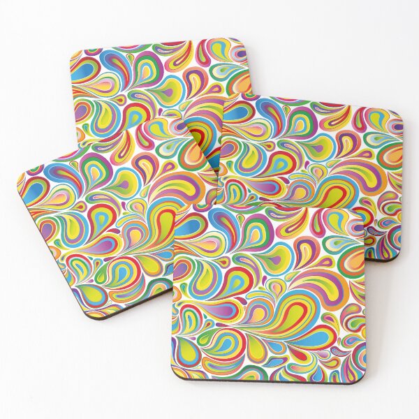 Item preview, Illustration representing a background abstract colorful drops still art, ideal for artistic and institutional materials designed and sold by LucianoCosmo.