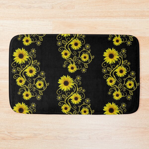 Item preview, Sunflowers sunflower floral tendril ornament floral flowers designed and sold by rhnaturestyles.