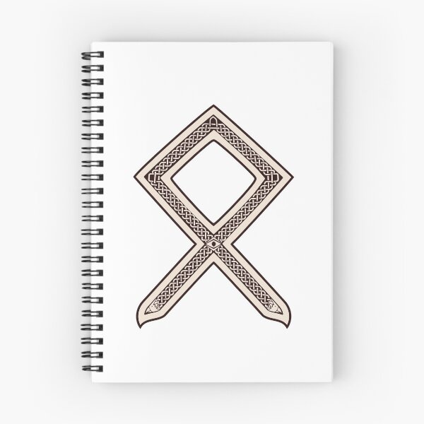 Item preview, Othala, Odin's Rune (Wodan) - Bone and Burnt Wood - Viking / Norse / Saxon Futhark Rune designed and sold by SolarCross.
