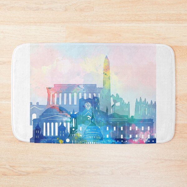 Item preview, washington dc skyline designed and sold by BekimART2.