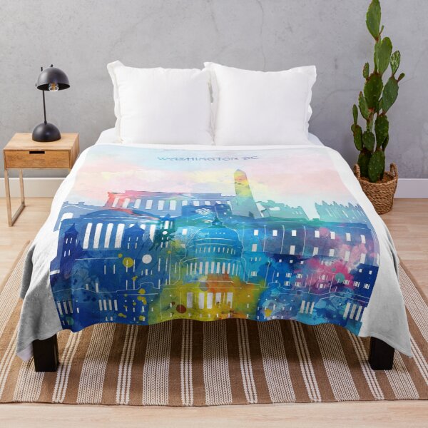 Item preview, washington dc skyline designed and sold by BekimART2.