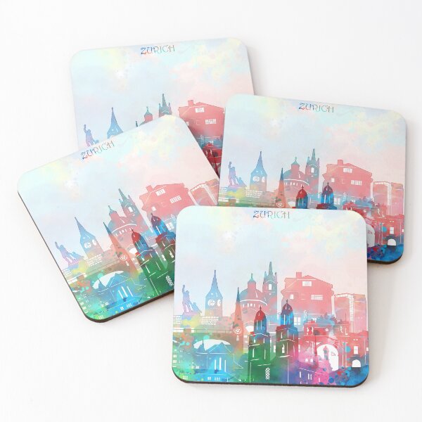 Item preview, zurich skyline designed and sold by BekimART2.