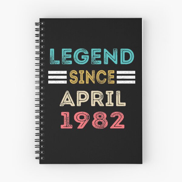 Artikelvorschau, Retro Vintage Legende seit April 1982 Geburtstagsgeschenk entworfen und verkauft von meedTee.