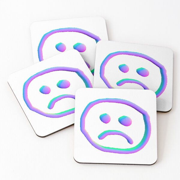 Item preview, Vaporwave Sad Face designed and sold by LowStreetwear.