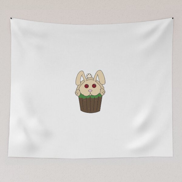 Item preview, Bunny cupcake designed and sold by DavesArtBook.