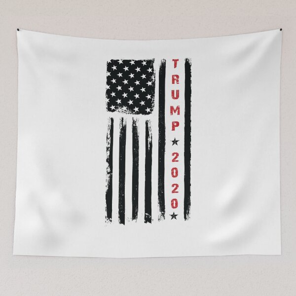Item preview, Trump 2020 American Flag Republicans Conservatives Star and Stripes Vintage Style  designed and sold by designsnmore.