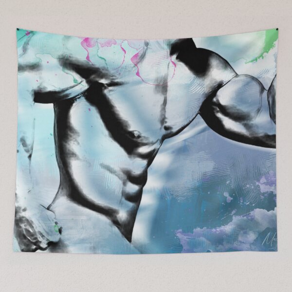 Item preview, running in blue  designed and sold by mark ashkenazi.