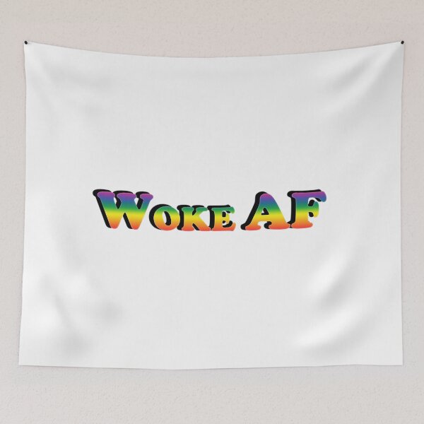 Item preview, Woke AF designed and sold by Manimal-Merch.