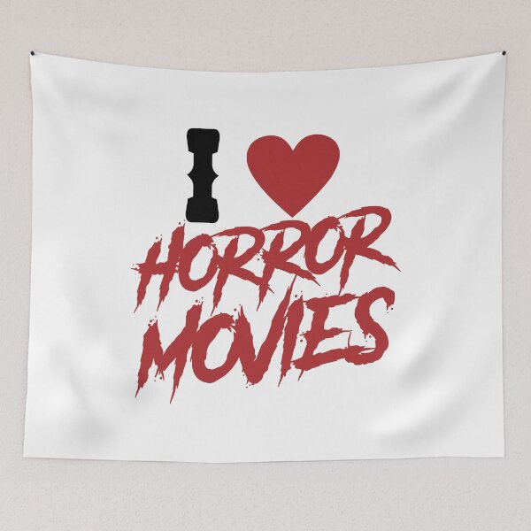 Item preview, I love horror movies designed and sold by paulo silveira.