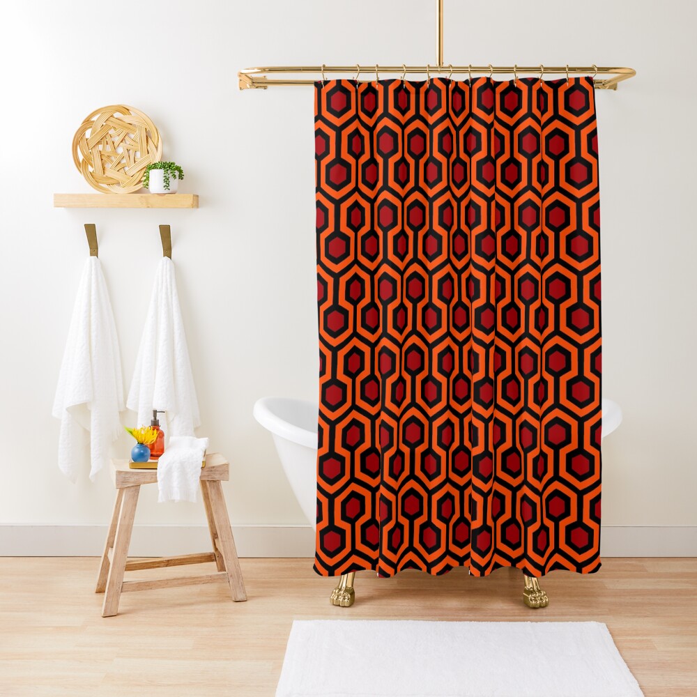 The Shining/Doctor Sleep - Overlook Carpet Pattern Shower Curtain