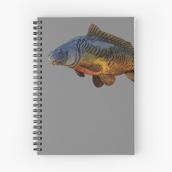 Item preview, small mirror carp designed and sold by InkFish Art.