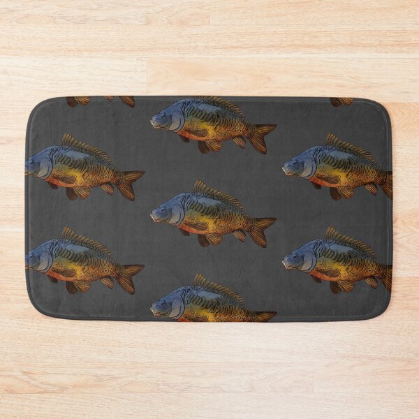Item preview, small mirror carp designed and sold by InkFish Art.