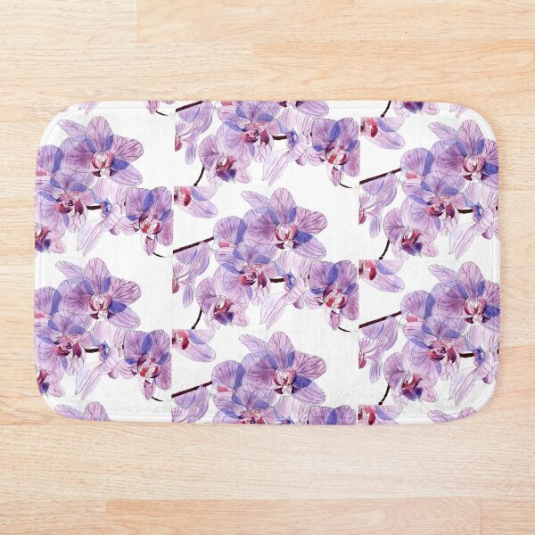 Item preview, Original Watercolour painting of Pink and Lilac Orchids designed and sold by esvb.