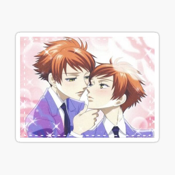 Hikaru Kaoru OHSHC ouran highschool host club Sticker