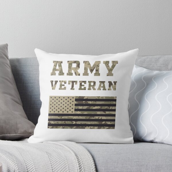 Item preview, Military Camo US Flag Proud Army Veteran designed and sold by t-factor.