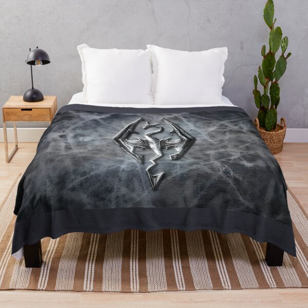Skyrim Throw Blanket