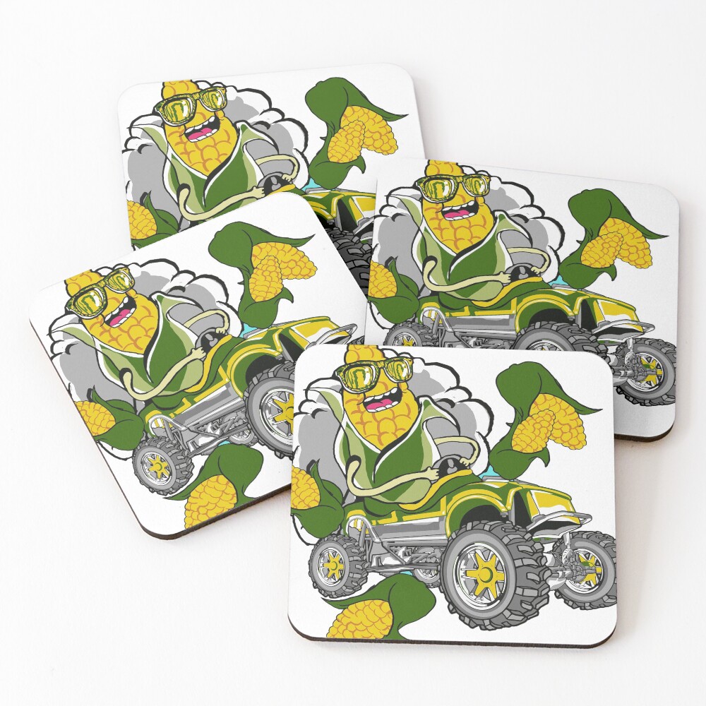 Item preview, Coasters (Set of 4) designed and sold by MerchBySupriya.