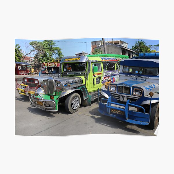 "4663 Jeepneys" Poster for Sale by Fike2308 Redbubble