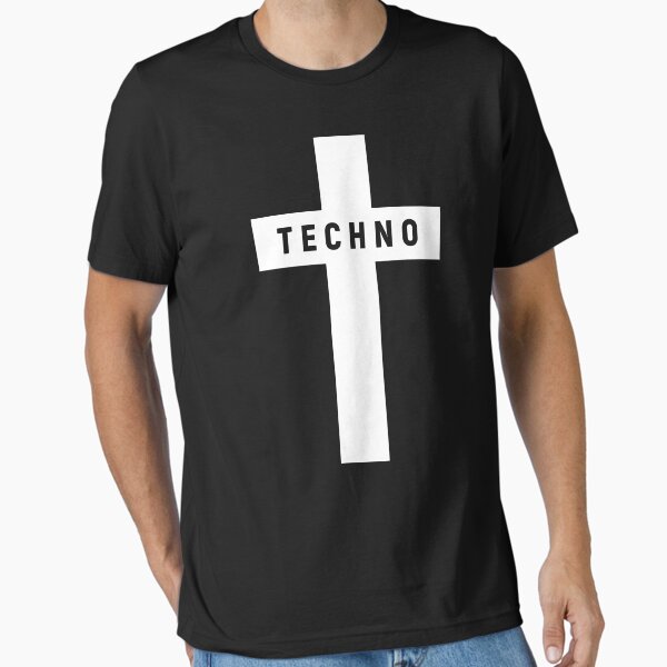 Aperçu de l'œuvre Croix de religion techno créée et vendue par shinobishirt.