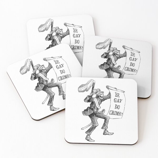Item preview, Be Gay Do Crime! designed and sold by cjackvony.