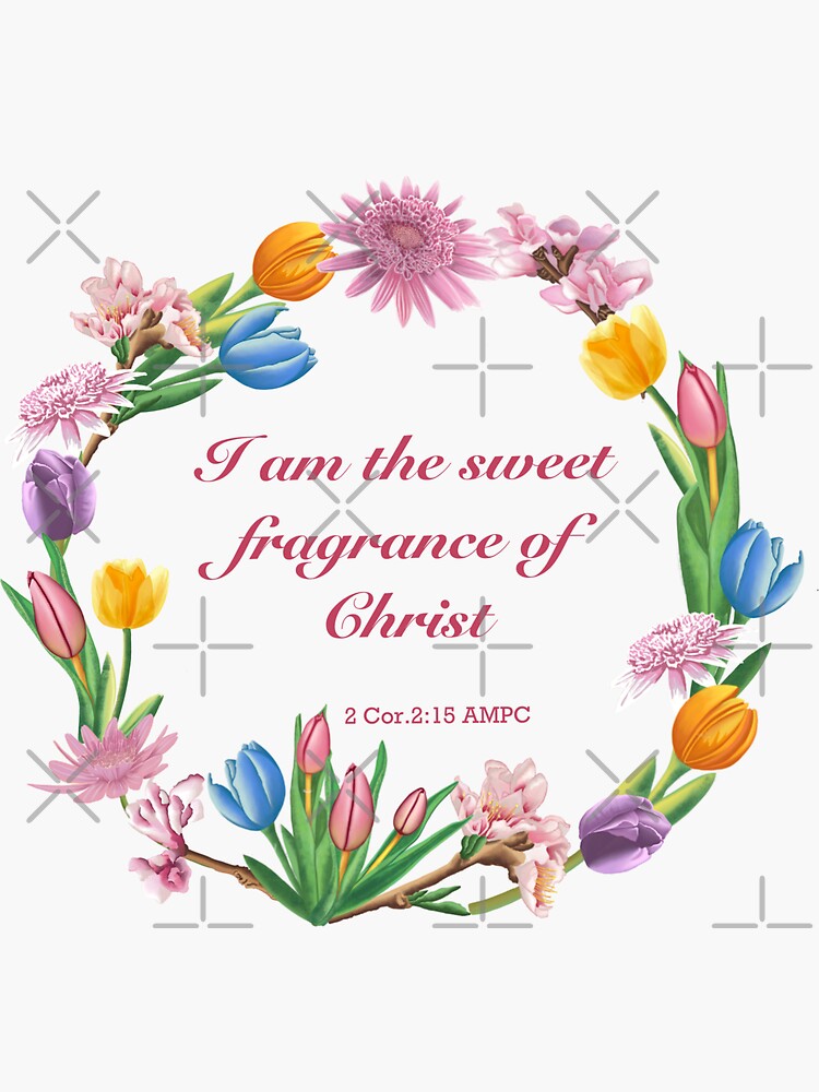 Bible Verse Stickers Inspired Peach Blossoms Stickers Christian