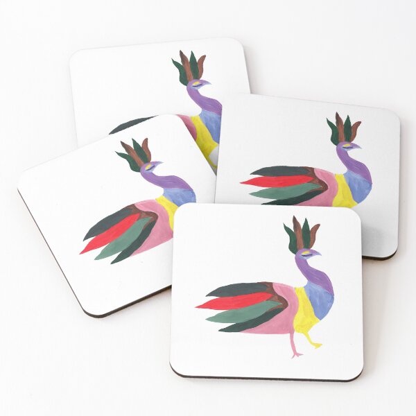 Item preview, Exotic Watercolor Bird Peacock Colorful Bird designed and sold by MakiPrints.