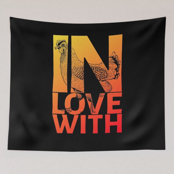 Item preview, In Love With Chicken designed and sold by Weilichesmag.