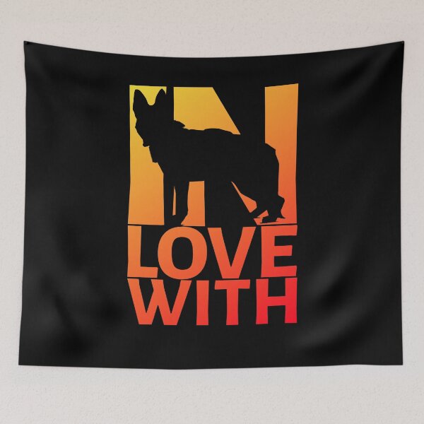 Item preview, In Love With German Shepherd designed and sold by Weilichesmag.