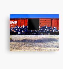 Tag Metal Print