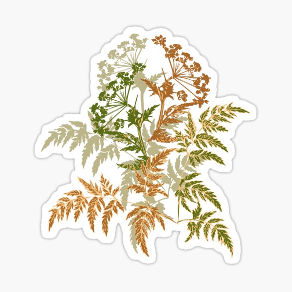 Autumn herbs Sticker