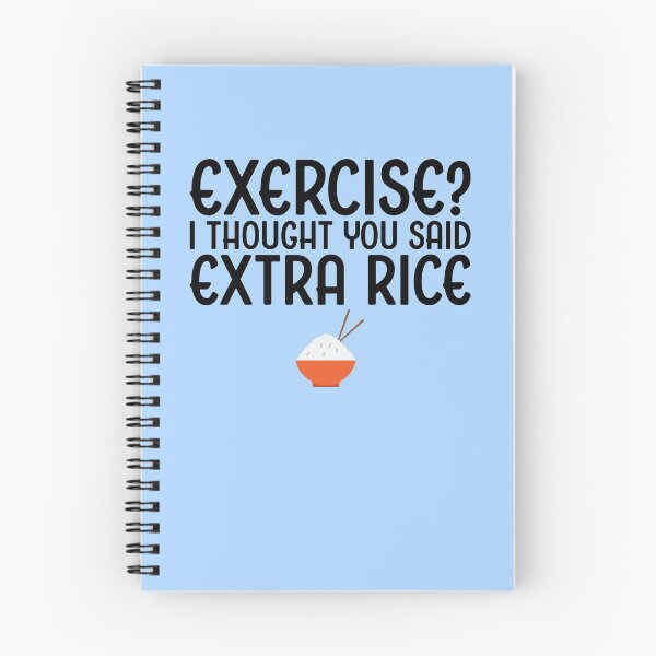Item preview, Exercise I Thought You Said Extra Rice designed and sold by kamrankhan.