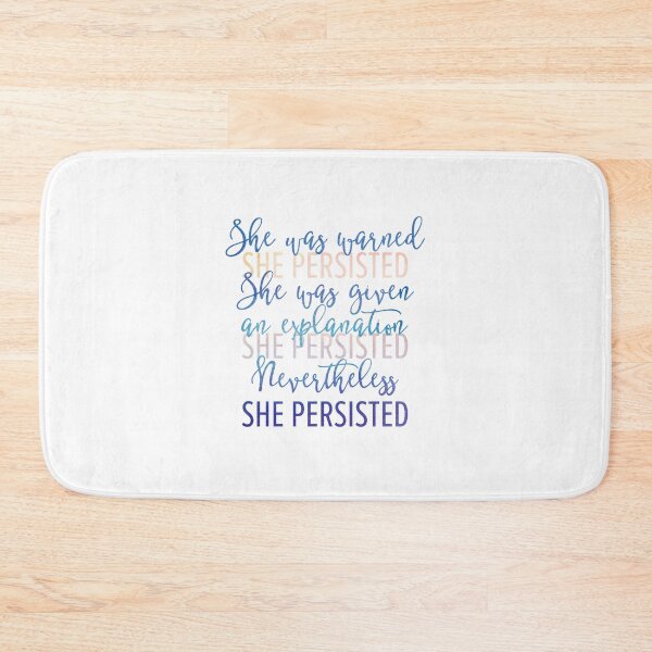 Item preview, Nevertheless She Persisted designed and sold by AndreeDesign.