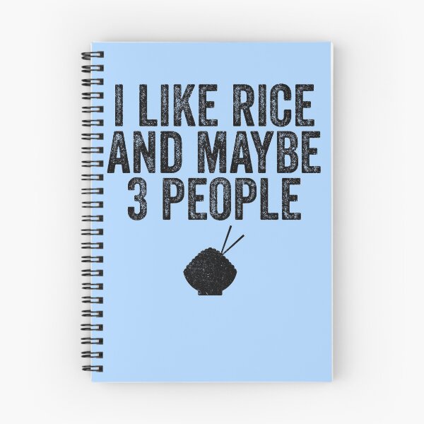Item preview, I Like Rice And Maybe 3 People designed and sold by kamrankhan.