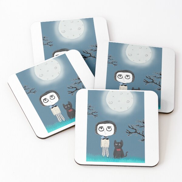 Item preview, Little Edgar and Shadow (Edgar Allan Poe) designed and sold by saranagliccuris.