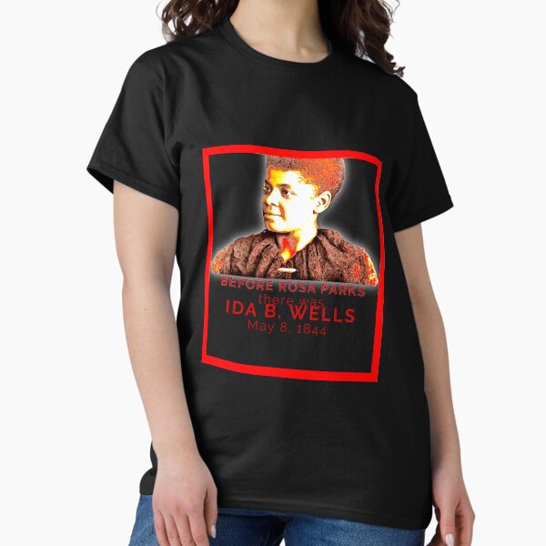 Vista previa del artículo con la obra «IDA B. Wells se negó a renunciar a su asiento», diseñado y vendido por Heritage Haven Designs.